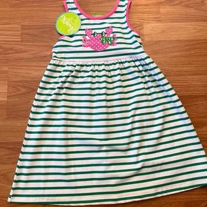 Sleeveless Dress w/Appliqué Crab - NWT